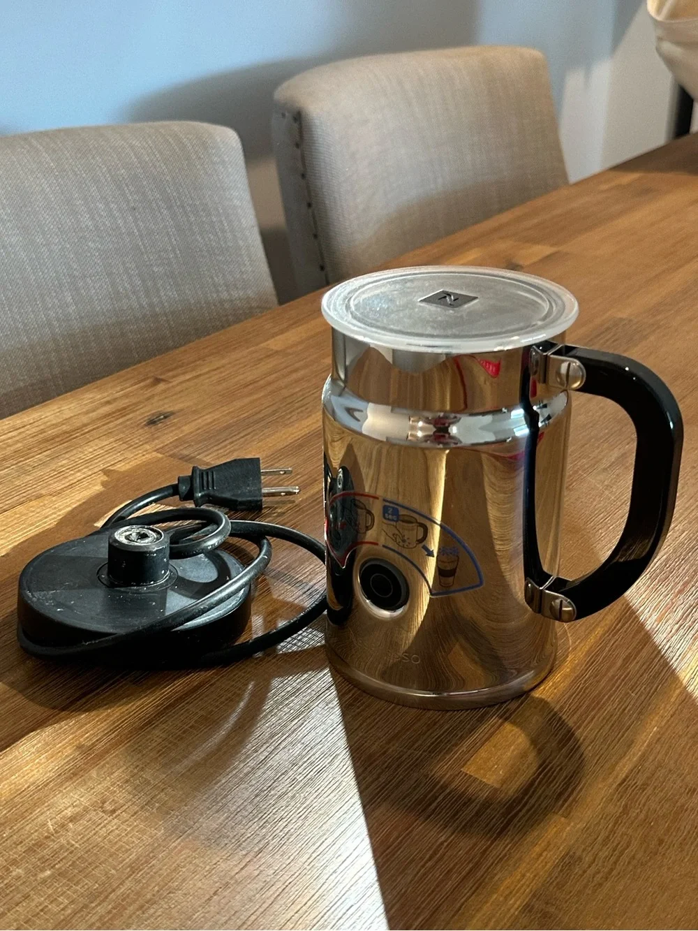 Nespresso Aeroccino Plus Electric Milk Frother
